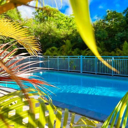 Magnifique Appartement Fleurs Caraibes - 6 Personnes En Residence Avec Piscine Privee - Sainte Anne Ngoại thất bức ảnh