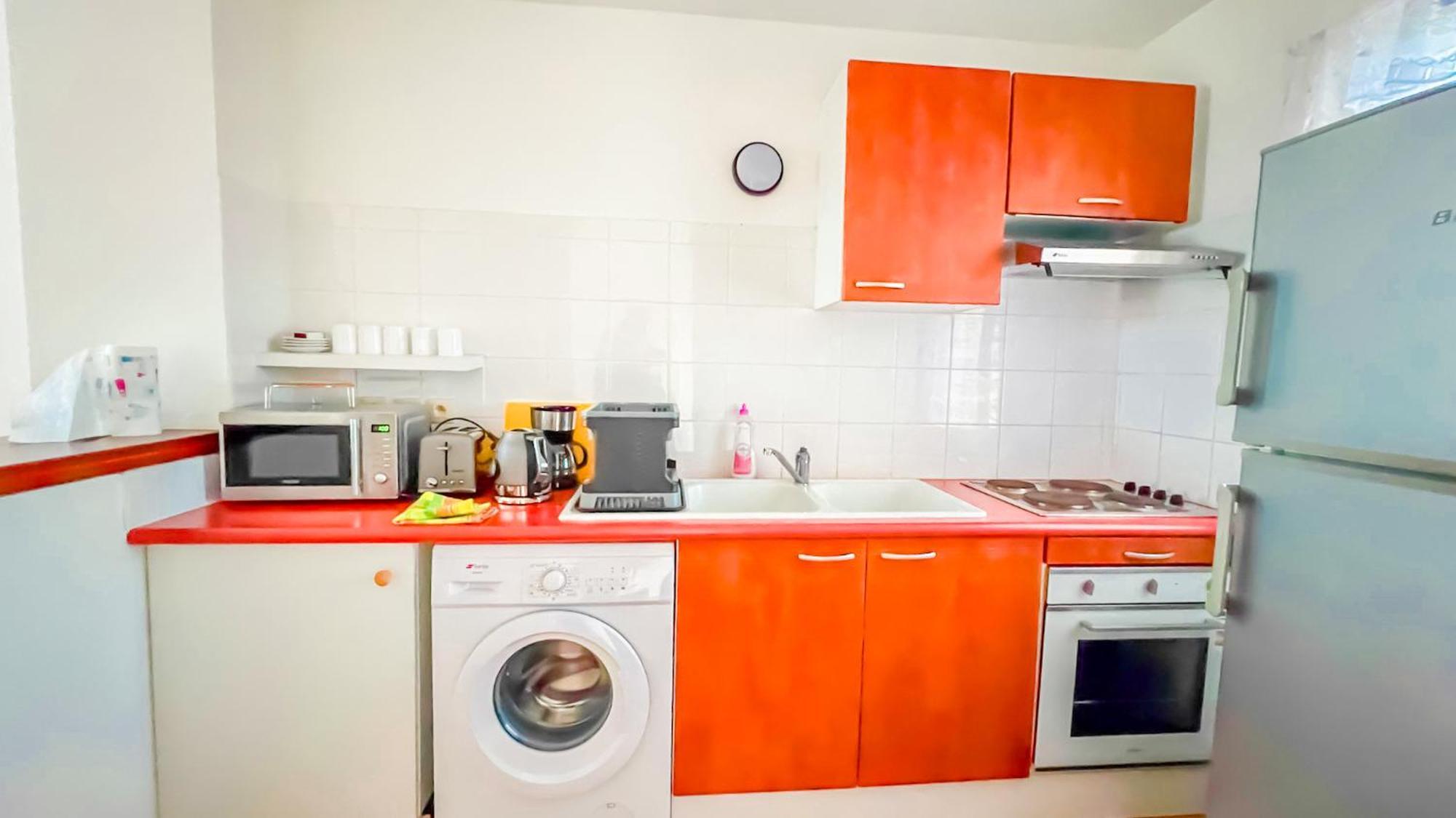 Magnifique Appartement Fleurs Caraibes - 6 Personnes En Residence Avec Piscine Privee - Sainte Anne Ngoại thất bức ảnh